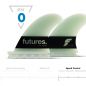Mobile Preview: FUTURES Big Wave Quad Fin Set Gerry Lopez 4.00 G10
