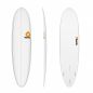 Preview: Surfboard TORQ Epoxy TET 7.4 V+ Funboard  Pinlines