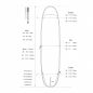 Preview: ROAM Boardbag Surfboard Daylight Long PLUS 9.6