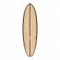 Preview: Surfboard TORQ ACT Prepreg BigBoy23 7.2 bamboo