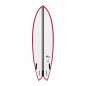 Mobile Preview: Surfboard TORQ TEC BigBoy Fish 7.2 Rail rood