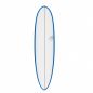 Mobile Preview: Surfboard TORQ TEC-HD M2.0 8.2 blauwwe Rail