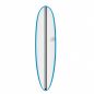 Mobile Preview: Surfboard TORQ TEC M2.0 7.2 blauwwe Rail