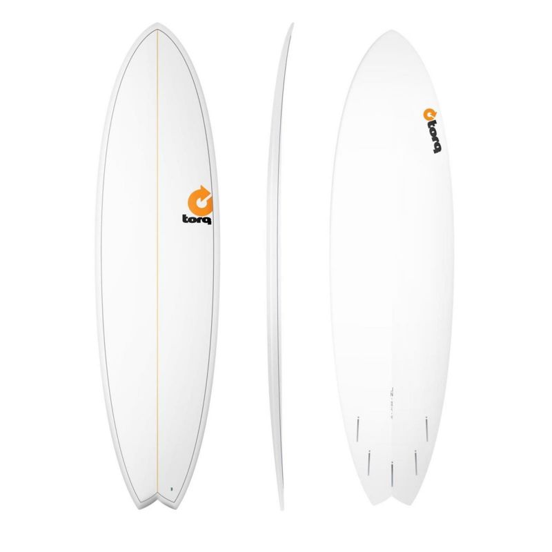 Surfboard TORQ Epoxy TET 7.2 MOD Fish Pinlines