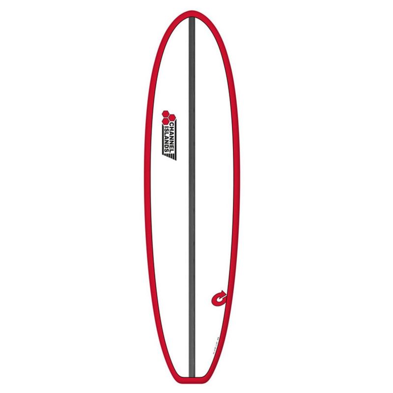 Surfboard CHANNEL ISLANDS X-lite Chancho 7.6 Red