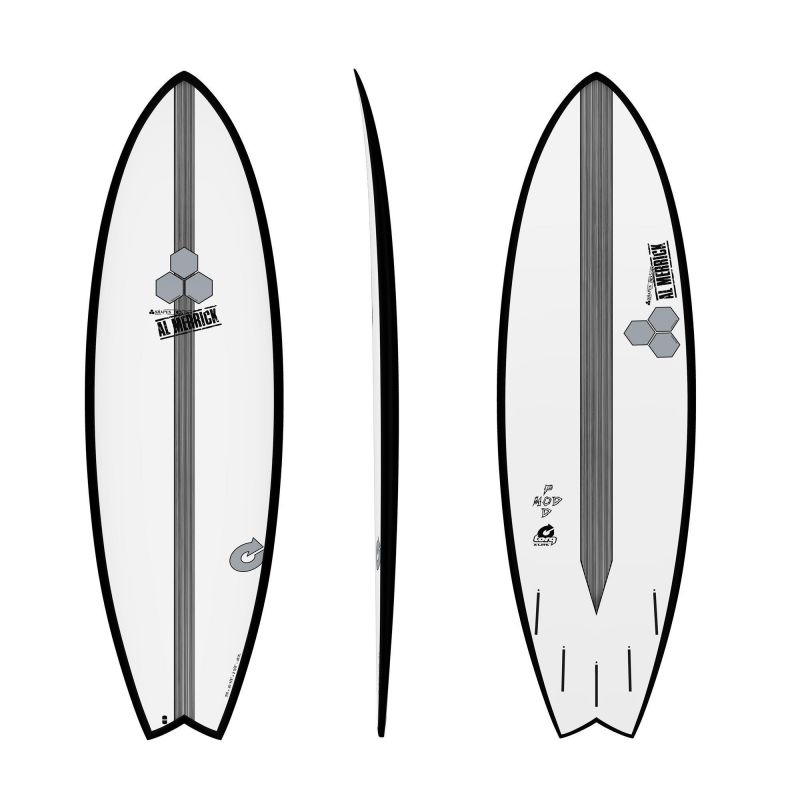 Surfboard CHANNEL ISLANDS X-lite Pod Mod 5.6 black