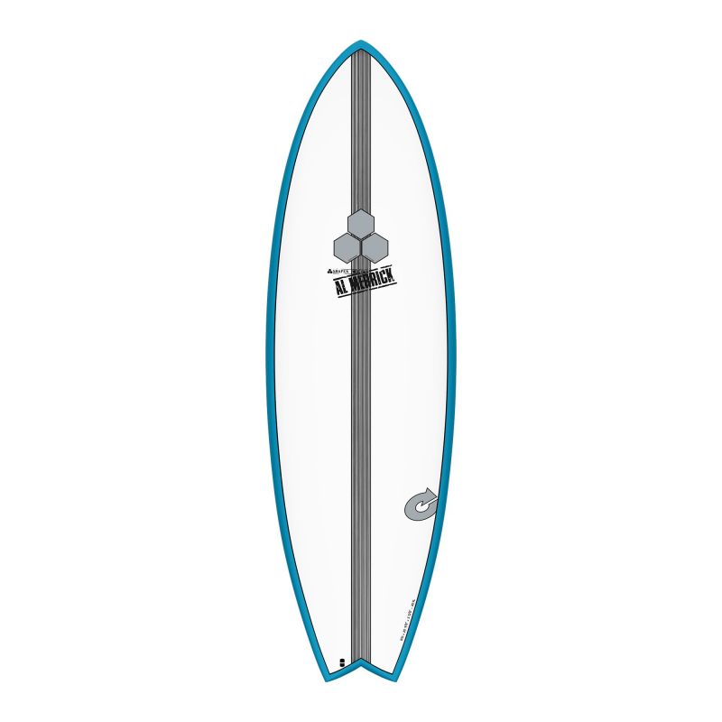 Surfboard CHANNEL ISLANDS X-lite2 PodMod 6.2 blauww