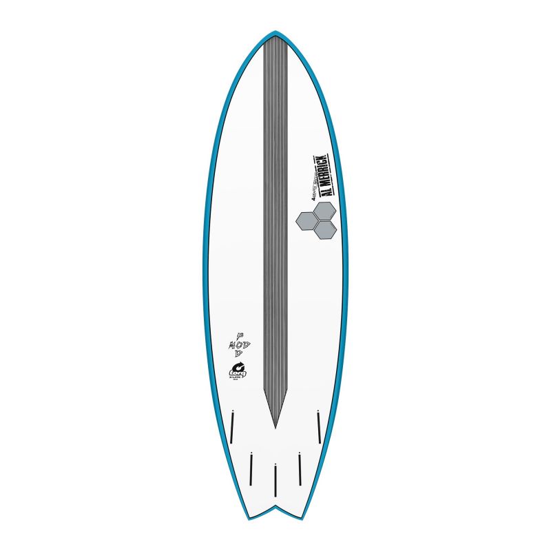 Surfboard CHANNEL ISLANDS X-lite2 PodMod 6.2 blauww