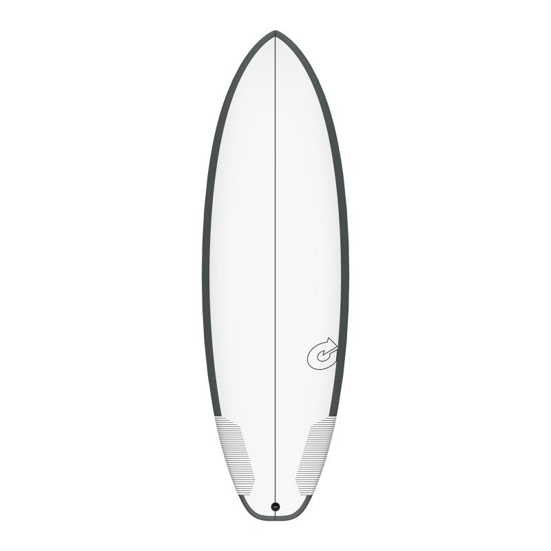 Surfboard TORQ TEC PG-R 6.0 Rail grijs