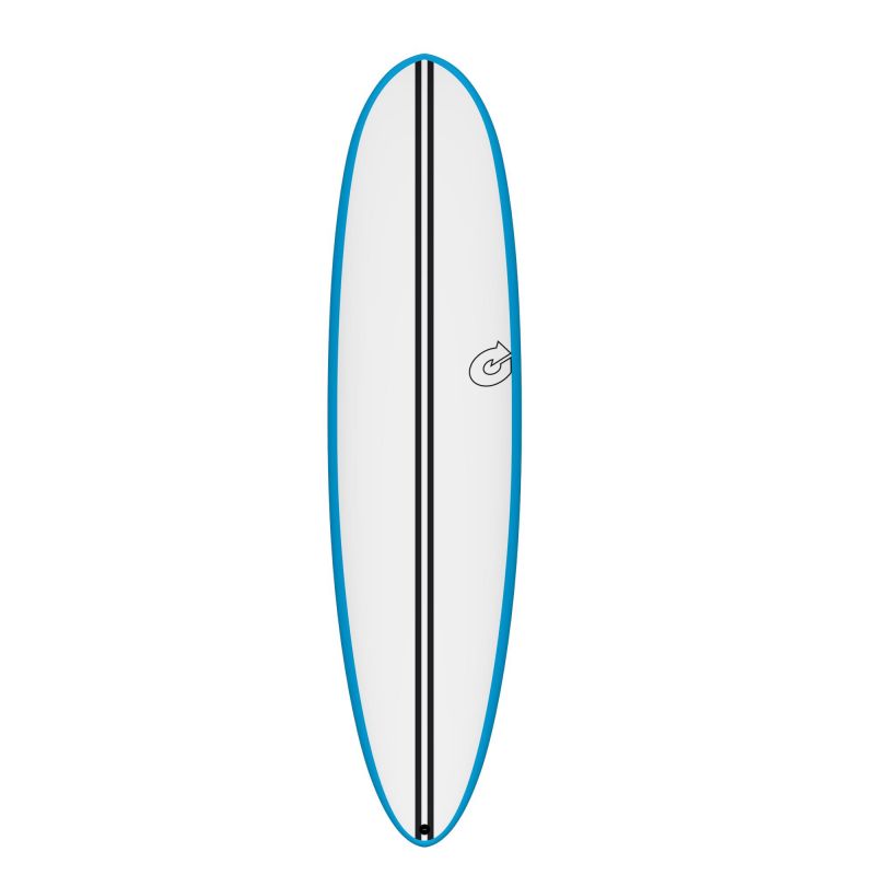 Surfboard TORQ TEC M2.0 7.2 blauwwe Rail