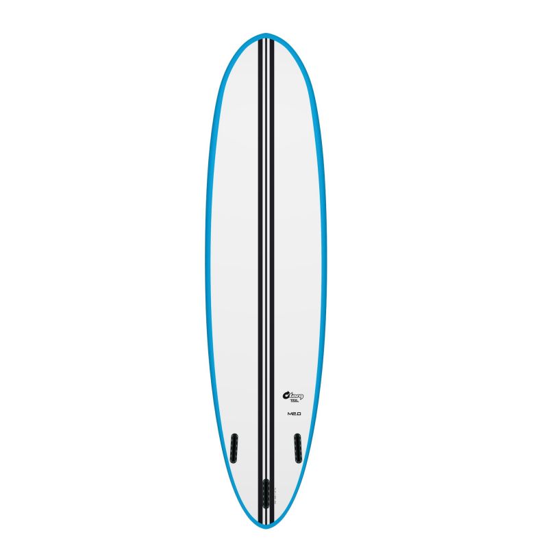 Surfboard TORQ TEC M2.0 7.10 blauwwe Rail