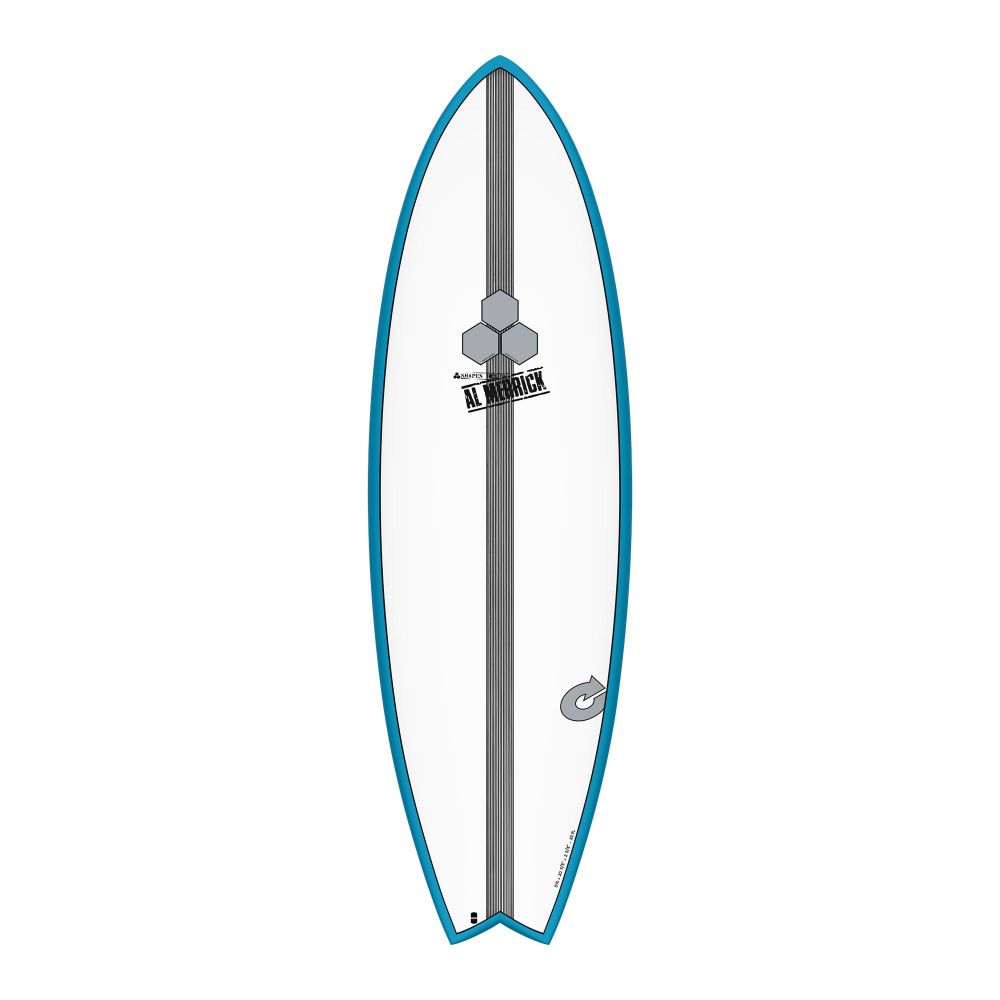 Surfboard CHANNEL ISLANDS X-lite2 PodMod 5.6 blauww