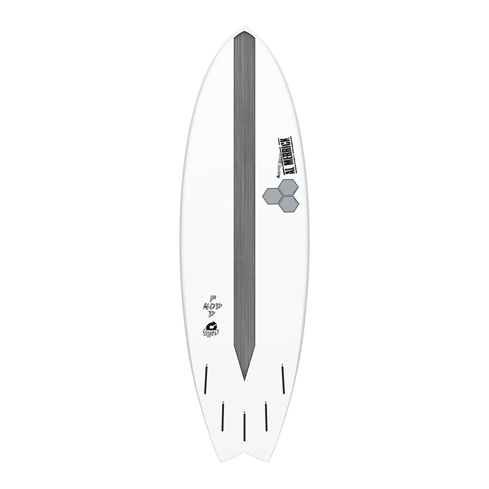 Surfboard CHANNEL ISLANDS X-lite2 PodMod 5.10 weis