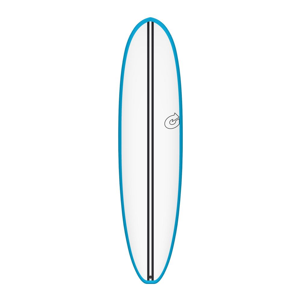 Surfboard TORQ TEC V+ 7.0 Rail blauww