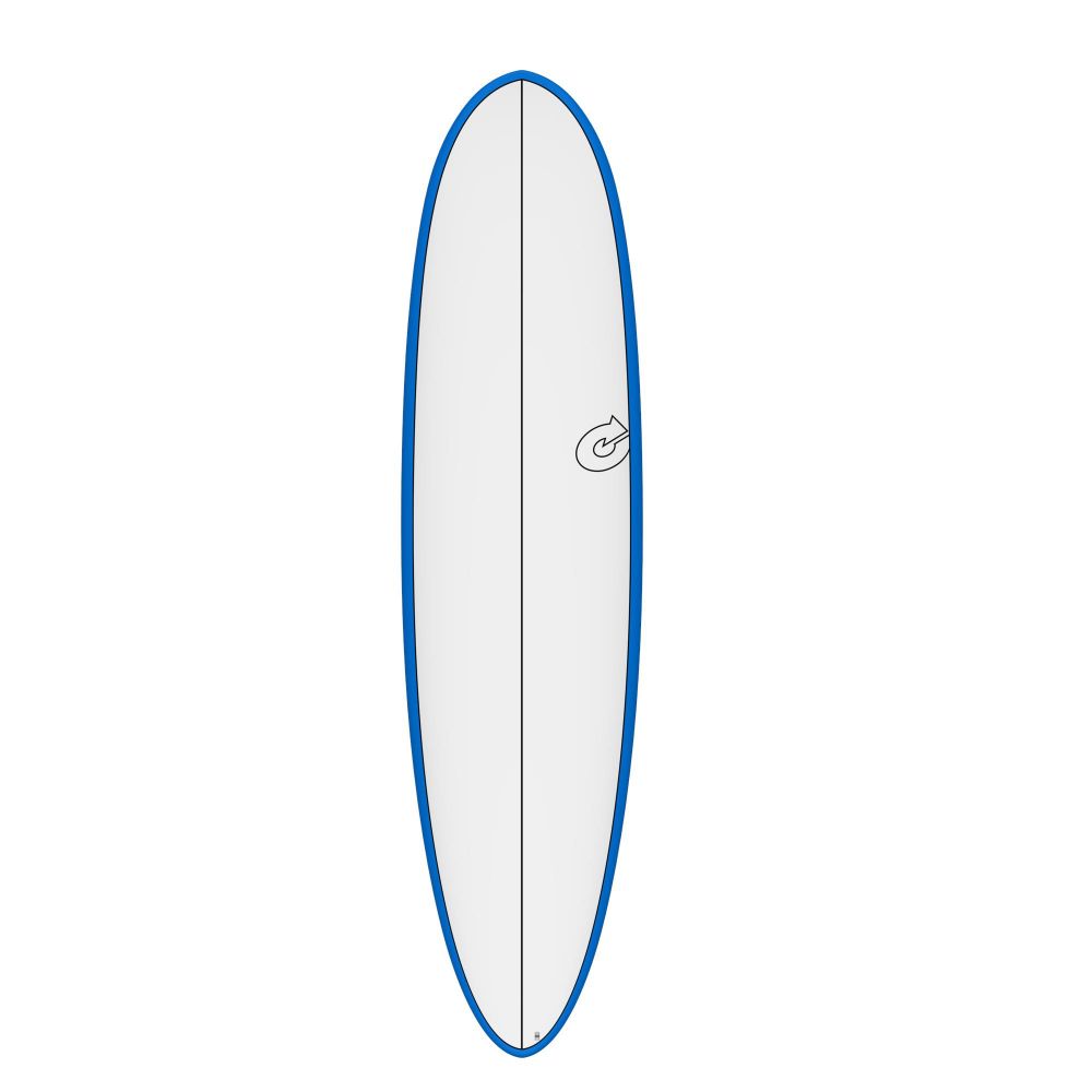 Surfboard TORQ TEC-HD M2.0 8.2 blauwwe Rail