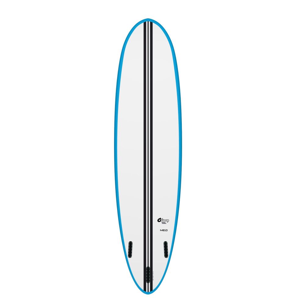 Surfboard TORQ TEC M2.0 7.2 blauwwe Rail