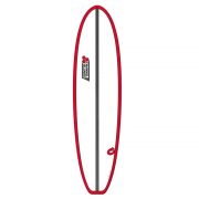 Surfboard CHANNEL ISLANDS X-lite Chancho 7.0 Red