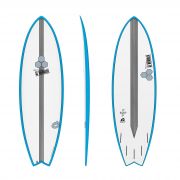 Surfboard CHANNEL ISLANDS X-lite Pod Mod 5.10 blauww