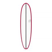Surfboard TORQ Epoxy TET CS 7.4 V+ Fun Carbon rood
